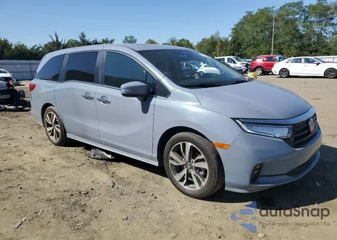 2023 Honda Odyssey Touring from USA, damaged, VIN 5FNRL6H82PB010908